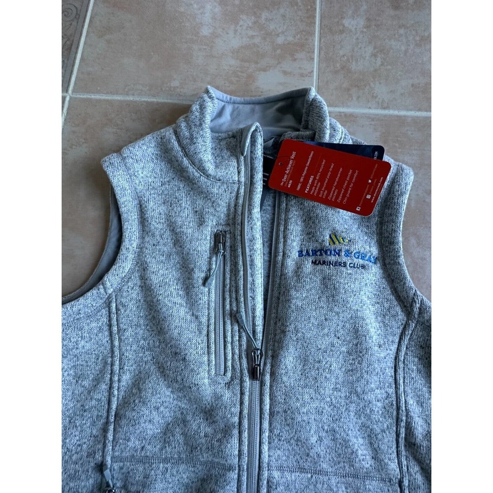 Storm Creek 4635 Gray Sweater Fleece Vest Women size XS - Picture 2 of 8